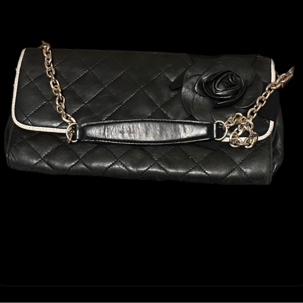 Quilted Lambskin Chain HandBag DKNY